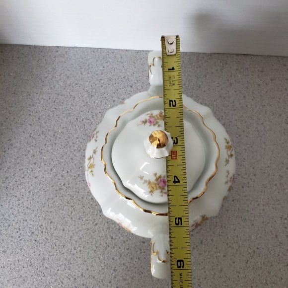 JOHANN HAVILAND Sugar Bowl & Lid Michele - Picture 4 of 9